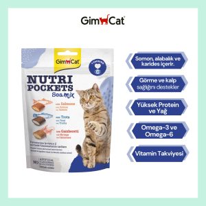 Nutripockets Kedi Ödülü Sea Mix 150Gr