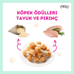 O Dog Gerçek Tavuk Eti Ve Pirinç Dambıl Köpek Ödülü (100 GR)