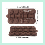 Köpek Kemiği ve Pati silikon Kalıbı, Pasta ve Ödül Maması Yapımı İçin