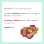 GimDog Chew Bones Press Köpek Çiğneme Kemiği 5,5" 120 gr 2'li – Doğal ve Lezzetli Çiğneme Keyfi