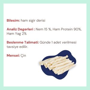 Gimdog Mordimi Burgu Çubuk 5"-6 gr 50l White 300 Gr Ürünü Hakkında