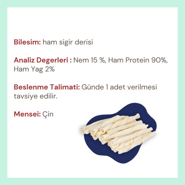 Gimdog Mordimi Burgu Çubuk 5"-6 gr 50l White 300 Gr Ürünü Hakkında