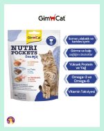 Nutripockets Kedi Ödülü Sea Mix 150Gr