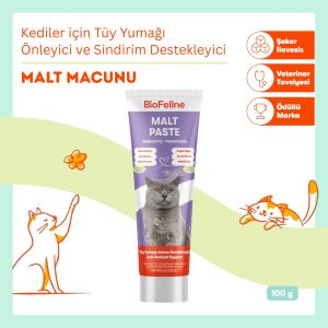 Biofeline Kedi Malt Macunu Tüy Yumağı Önleyici