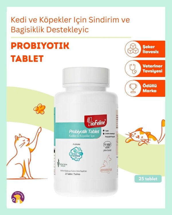 IMG_3366 Biofeline Probiyotik Tablet – Kedi & Köpek