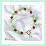 elar aksesuar minty love Boncuklu pet Tasması