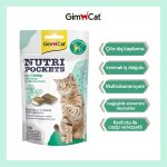 Gimcat Nutripockets Otu ve Multivitamin Kedi Ödülü 60Gr