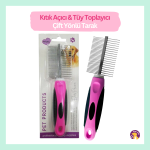 Kedi Köpek Tarağı Çift Taraflı