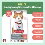 Hill’s Kısırlaştırılmış Somonlu Yetişkin Kedi Maması 3kg Hill’s SCIENCE PLAN Kısırlaştırılmış Somonlu Yetişkin Kedi Maması 1/5 kg