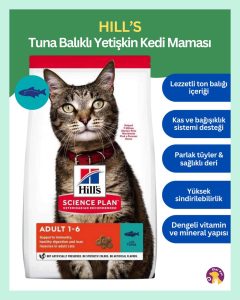 Hills Adult Ton Balıklı Yetişkin Kedi Maması
