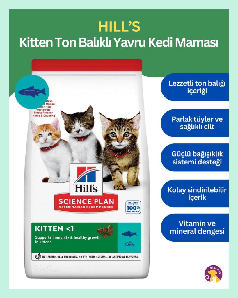 Hill’s Kitten Ton Balıklı Yavru Kedi Maması