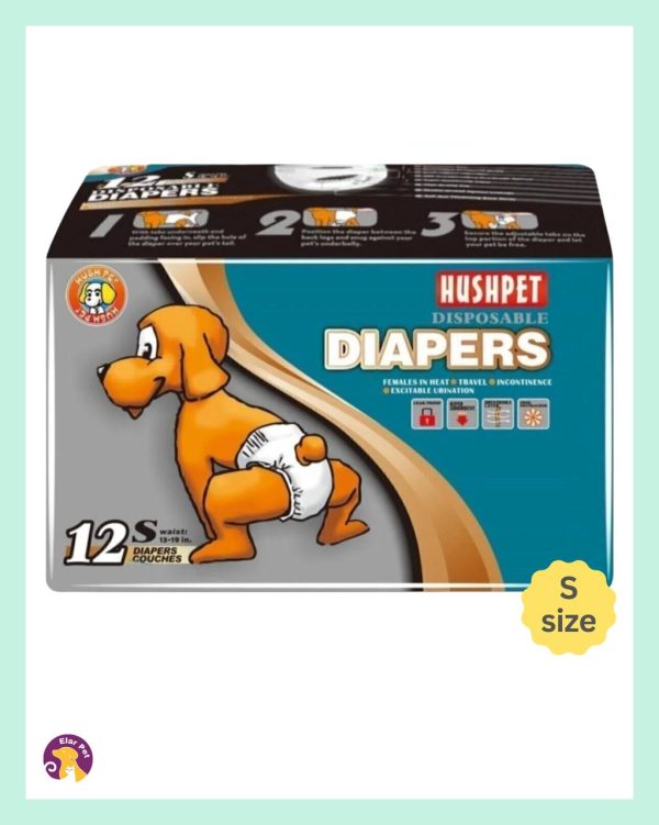 IMG_2562 Hushpet Ultra Emici Köpek Külot Çiş Pedi S Beden