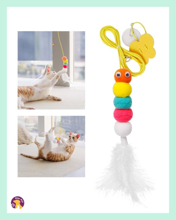 Elar Aksesuar Tırtıl Kedi Oyuncağı