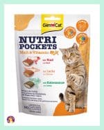 Gimcat Nutri Pockets Malt & Multivitamin Mix Kedi Ödülü