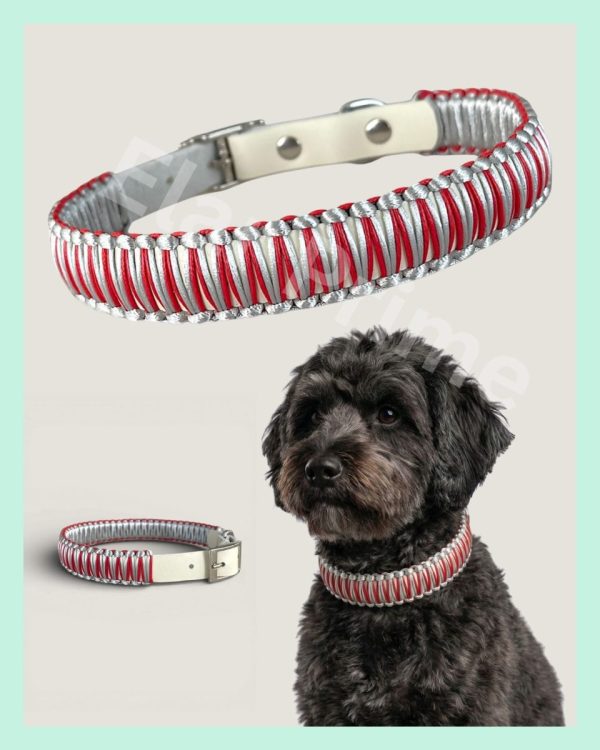 IMG_3509 El Yapımı Paracord & Deri Köpek Boyun Tasması – Örgü Urban 10