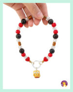 El Yapımı Charm Detaylı Köpek Kolyesi – DBF05